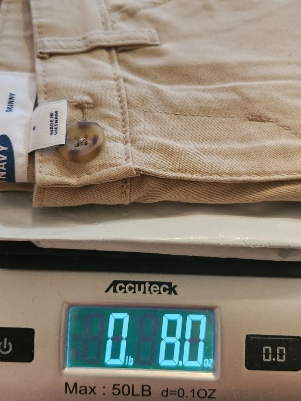 🩷Old Navy Girl's Tan Uniform Pants Size: 8
